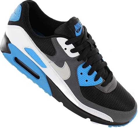 nike air max zwart blauw wit|nike air max heren.